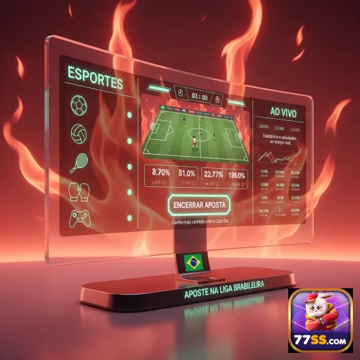 Ilustração de Aproveite o aplicativo cassino 77ss para jogar a qualquer momento