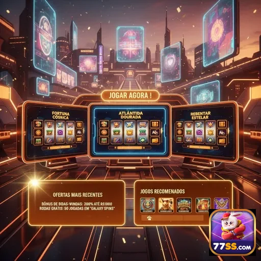 Ilustração de Aproveite o aplicativo cassino 77ss para jogar a qualquer momento