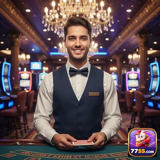 Ilustração de Atraentes máquinas de slots para você jogar