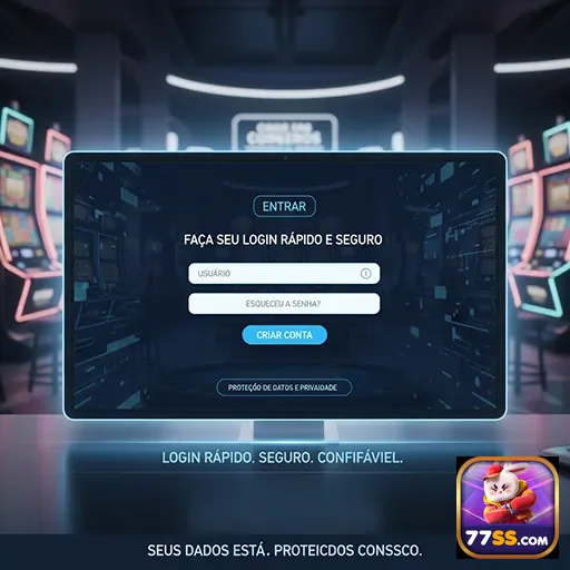 Ilustração de Experimente Jogos Ao Vivo e Slots no 77ss Agora