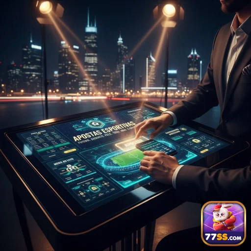Ilustração de Experimente Jogos Ao Vivo e Slots no 77ss Agora