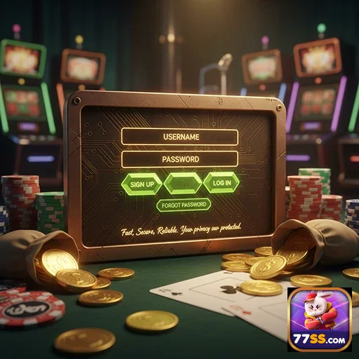 Ilustração de Experiência de Uso Simples e Eficiente no 77ss