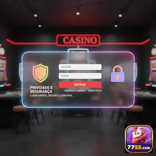 Ilustração de Acesse rapidamente o 77ss: Login e Conecte-se ao Jogo