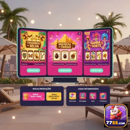 Ilustração de Explore os serviços VIP na 77ss com segurança e agilidade